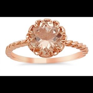Morganite ring
